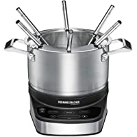 Rommelsbacher F 1200 Set de fondue- Acero Inoxidable